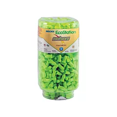 Moldex EcoStation™ Meteors® Earplug Refill, Uncorded, 33 NRR dB, One-Size, ANSI S3.19-1974/CSA Class AL, Bulk - Canister (6708)
