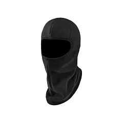Ergodyne N-Ferno® Zippered Balaclava Face Mask, Fleece/Polyester, Black (16894)