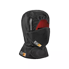 Ergodyne Doublure de casque de sécurité d'hiver résistante au feu N-Ferno(MD) avec cache-bouche, Coton/Modacrylique, Noir (16876)