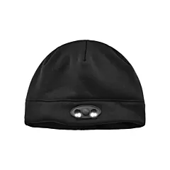 Ergodyne N-Ferno® Skull Cap Beanie Hat with LED Lights, Fleece, Unlined, Orange, One Size (16803)