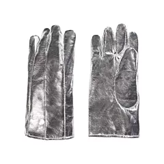 Natpro Gants résistants à la chaleur, Taille unique, 12 oz, Kevlar(MD)/Aluminisé, Laine, Non classé (1424-164)