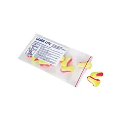 Honeywell Howard Leight™ Laser Lite® Single-Use Earplugs, Uncorded, 32 NRR dB, One-Size, CSA Class AL, Bulk - Polybag (LL-5)