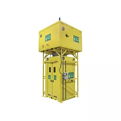 Bradley Enclosed Outdoor Gravity Fed Safety Shower (S19392-GA4LA)
