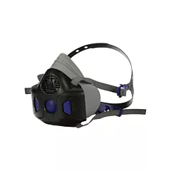 3M Secure Click™ HF-800 Series Half Facepiece Reusable Respirator, Large, Silicone (HF-803SD)