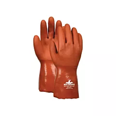 Mcr Safety Redcoat Cut Resistant Gloves, 2X-Large, Non-Knit, Kevlar®, EN 388 Level 3/ASTM ANSI Level A2, PVC (6620KVXXL)