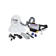 3M Versaflo™ Powered Air Purifying Respirator Easy Clean Kit, Loose Fitting Hood & Faceshield, Lithium-Ion (TR-800-ECK)