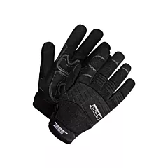 Bob Dale Gloves X-Site™ Heavy-Duty Performance Gloves with Padded Palms, Small, Hook & Loop, Synthetic (20-1-10605B-S)