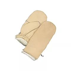 Bob Dale Gloves Mitaines doublées traditionnelles en cuir fleur, T-Grand, Mitaine (50-9-227-XL)