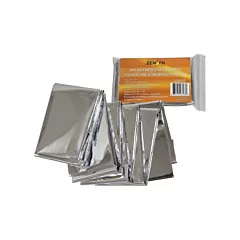 Zenith Safety Products Emergency Blanket, Aluminized Polyester, Non-Medical