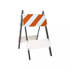 Accuform Signs Barricade prismatique, 45