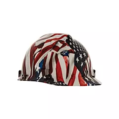 MSA V-Gard® Hydro Dip Hard Hat, Ratchet, Multi-Colour, Non-Vented, CSA Type 1/ANSI Type I, ANSI Class E/CSA Class E (10204771)