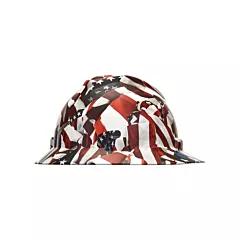 MSA V-Gard® Hydro Dip Full Brim Hard Hat, Ratchet, Multi-Colour, Non-Vented, CSA Type 1/ANSI Type I, ANSI Class E (10204780)