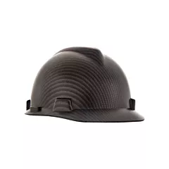 MSA V-Gard® Hydro Dip Hard Hat, Ratchet, Black, Non-Vented, CSA Type 1/ANSI Type I, ANSI Class E/CSA Class E (10204777)