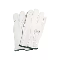 Enespro Gants de protection en cuir, Gants protecteurs en cuir