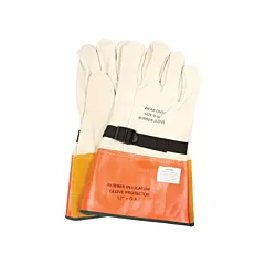 Enespro Leather Protector Gloves with Strap