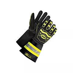 Bob Dale Gloves Gants résistants aux huiles Deny(MC), T-petit, Non tricoté, Chèvre, ANSI/ISEA 105 niveau 2/ASTM ANSI niveau A5, Sans revêtement (20-1-10755-XS)
