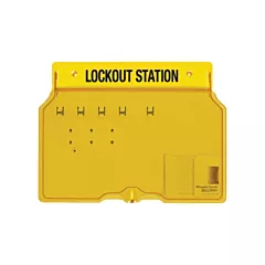 Master Lock Trilingual Covered Lock Station
