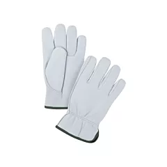 Zenith Safety Products Premium Driver's Gloves, Medium, Unlined, Grain Goatskin, Keystone