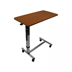 BIOS Adjustable Rolling Overbed Table, 30-1/4