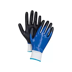 Zenith Safety Products Gants enduits noir & bleu