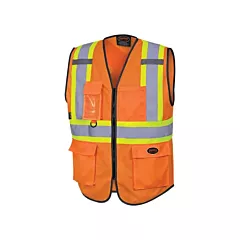 Pioneer Zipper Front Safety Vest