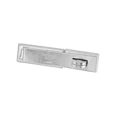 Master Lock Straight Bar Hasp, 1 Max. No. of Padlocks, Silver (A825)