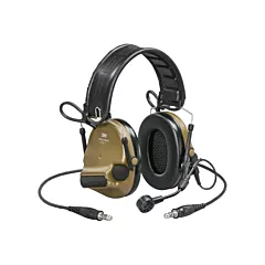 3M Peltor™ ComTac™ VI NIB Dual Lead Headset with Arc, Headband, None, 23 NRR dB (MT20H682FB-19N CY)