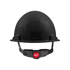 Milwaukee Casque de sécurité à bord avant avec coiffe à 6 points, Rochet, Noir, Non ventilé, CSA type 1/ANSI type I, ANSI classe E/CSA classe E (48-73-1130)