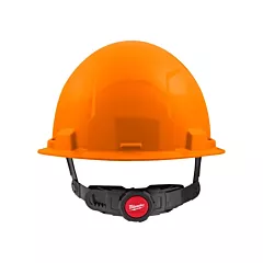 Milwaukee Casque de sécurité à bord avant avec coiffe à 6 points, Rochet, Orange, Non ventilé, CSA type 1/ANSI type I, ANSI classe E/CSA classe E (48-73-1132)