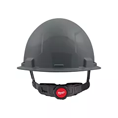 Milwaukee Casque de sécurité à bord avant avec coiffe à 6 points, Rochet, Gris, Non ventilé, CSA type 1/ANSI type I, ANSI classe E/CSA classe E (48-73-1134)