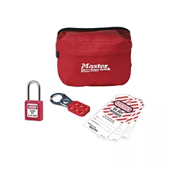 Master Lock Personal Lockout Kit with Zenex™ Thermoplastic Padlock, 6 No. of Components Included (S1010P410)