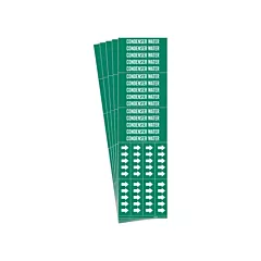 Brady Marqueurs de tuyau «Condenser Water», 0