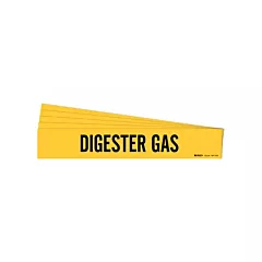 Brady Marqueur de tuyau «Digester Gas»