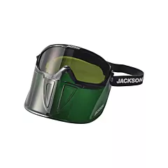 Jackson Safety GPL500 Premium Goggle with Detachable Face Shield, Indirect, 3 Lens Tint, ANSI Z87+, Anti-Fog, Elastic (21002)