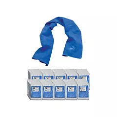 Ergodyne Chill-Its 6602 Evaporative Cooling Towel, Blue (12410)