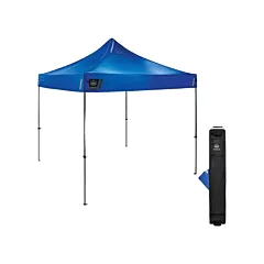 Ergodyne Tente robuste à déploiement SHAX 6000, 10' X 10' X 10-1/6' - 10-3/4', Bleu (12905)