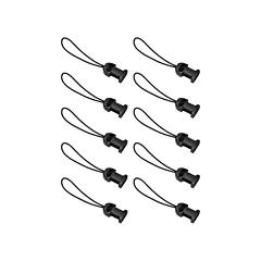 Ergodyne Squids 3133 Replacement Attachments for Barcode Scanner Lanyard, Corded Clip (19165)