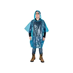 Zenith Safety Products Poncho jetable, PEBD, Taille unique, Bleu
