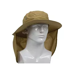 Protective Industrial Products EZ-Cool® Evaporative Cooling Ranger Hat, Khaki (HP396425KHK/XL)