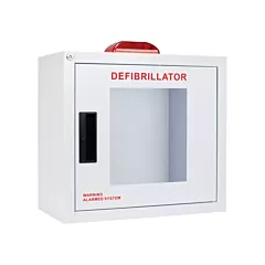 Standard Large AED Cabinet with Alarm & Strobe, Zoll AED Plus®/Zoll AED 3™/Cardio-Science/Physio-Control, Non-Medical