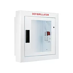 Grande armoire semi-encastrée avec alarme, Zoll AED Plus(MD)/Zoll AED 3(MC)/Cardio-Science/Physio-Control, Non médical