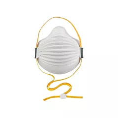 Moldex AirWave Disposable Respirator with SmartStrap® & Full Foam Face Seal, NIOSH, Medium/Large, Cup, Without, P95 (4300P95)