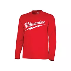 Milwaukee Heavy-Duty Long-Sleeved T-Shirt with Milwaukee® Logo