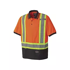 Pioneer Polo de sécurité en œil-de-perdrix