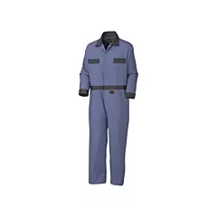 Pioneer Coveralls with Concealed Brass Buttons