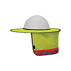 Pioneer High-Visibility Foldable Hardhat Sunshade (V2051360-O/S)