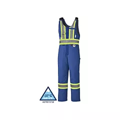 Pioneer Flame-Resistant Quilted Safety Overalls