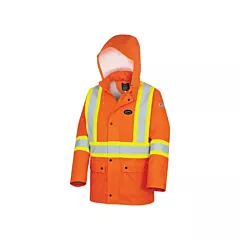 Pioneer Veste de sécurité imperméable à haute visibilité ignifuge