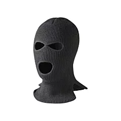 Pioneer 3-Hole Balaclava, Acrylic, Black (V4010270-O/S)