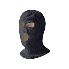 Pioneer Lined 3-Hole Balaclava, Black (V4020271-O/S)